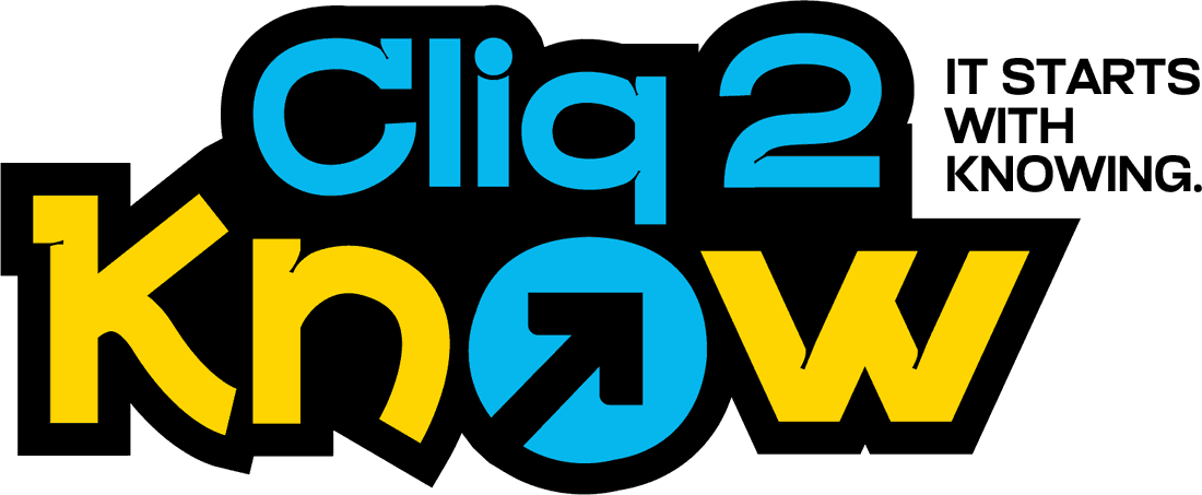 Cliq2Know — It starts with knowing.